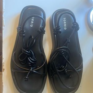 Torrid black sandals